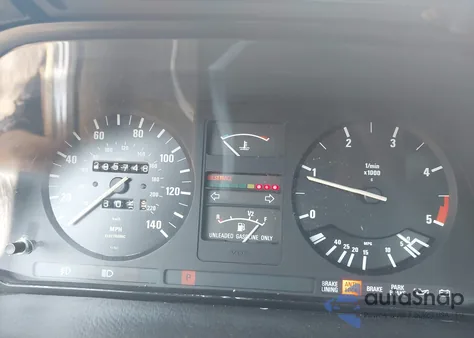 1986 BMW 528 E Automatic z USA, uszkodzony, nr VIN WBADK8308G9660196